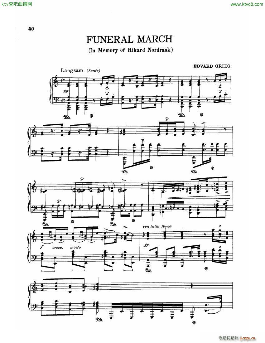 Grieg Funeral March in A minor1