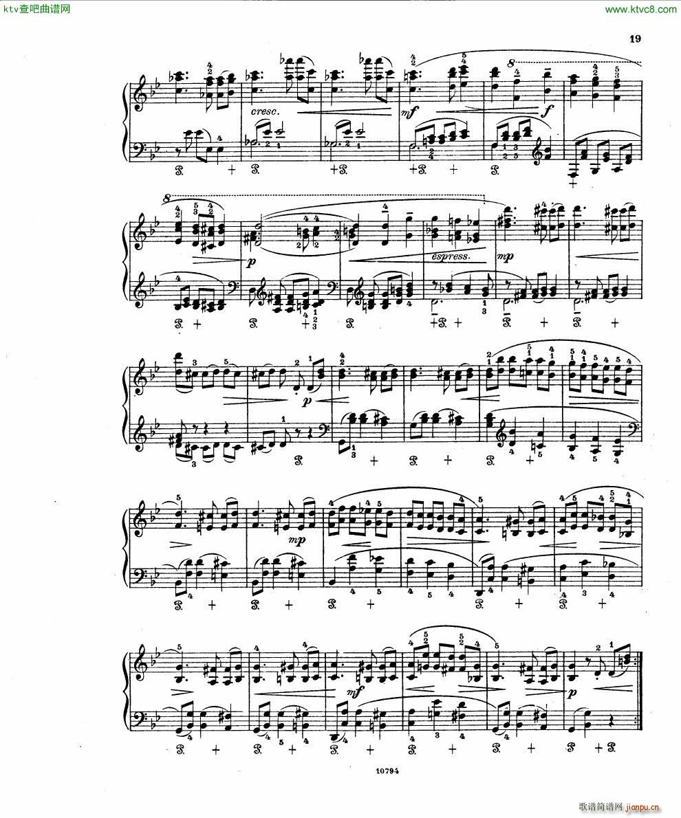 Fuchs Robert Improvisation pour clavier op 1117