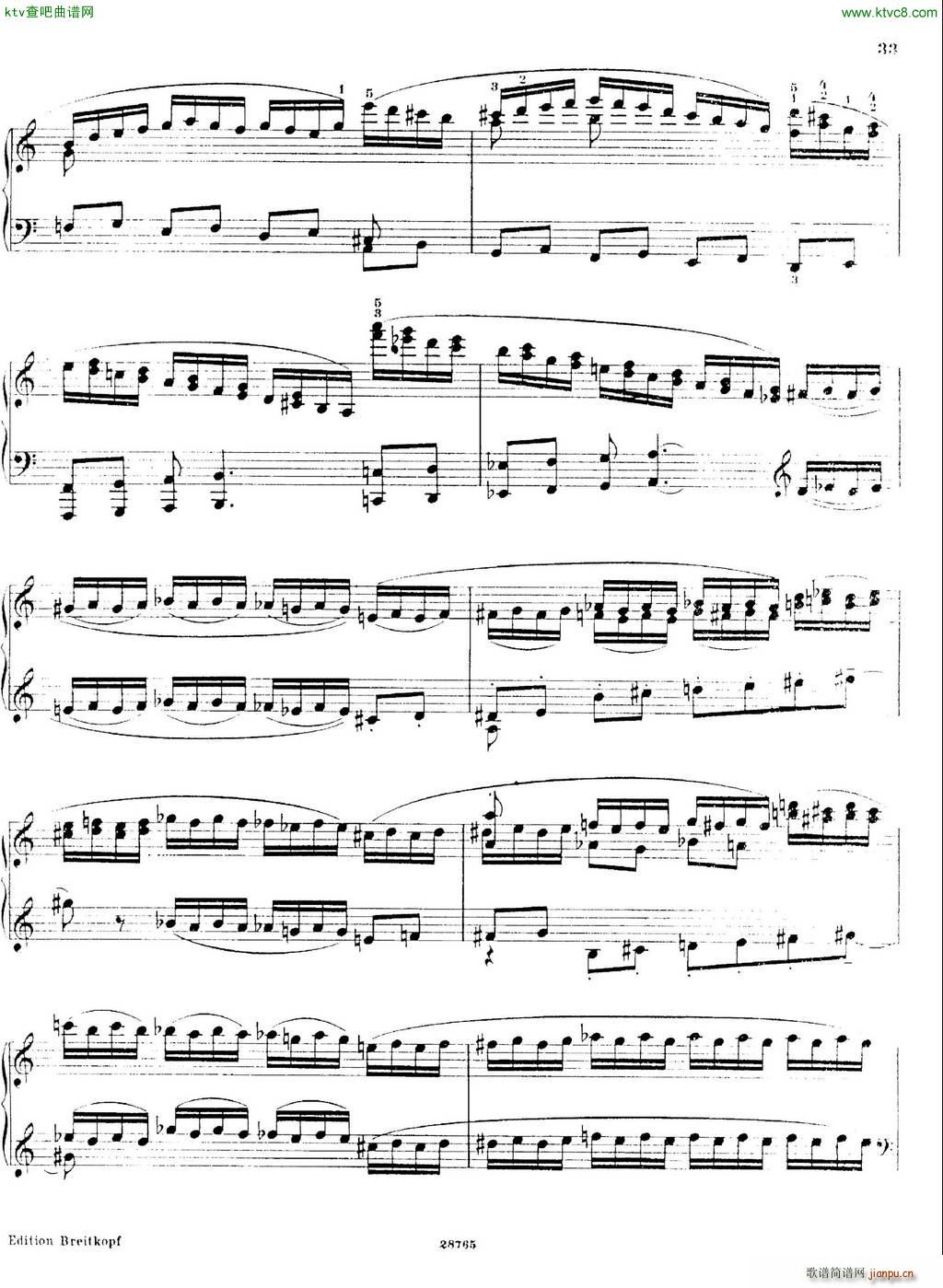 Busoni Etudes 32