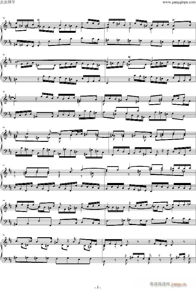 Fuga h-moll_巴赫-P.E.Bach5