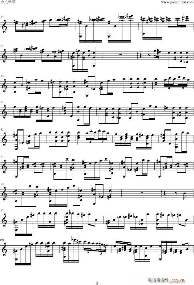 魔笛主题变奏曲 单手_索尔3