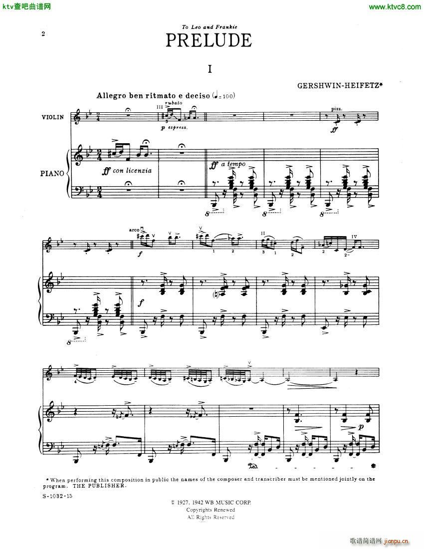 3 Preludes Piano Parts Gershwin1