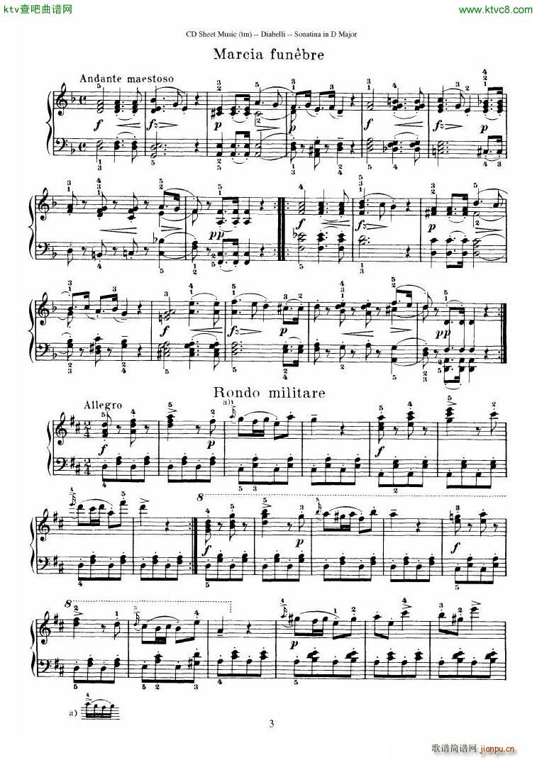 Diabelli Sonatinas Op 168 No 1 7 34P21