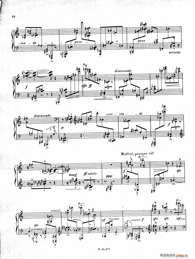 Pierre Boulez Sonata No 2 25 484