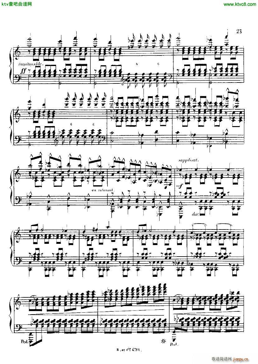 Alkan op 33 Grande Sonata part 123