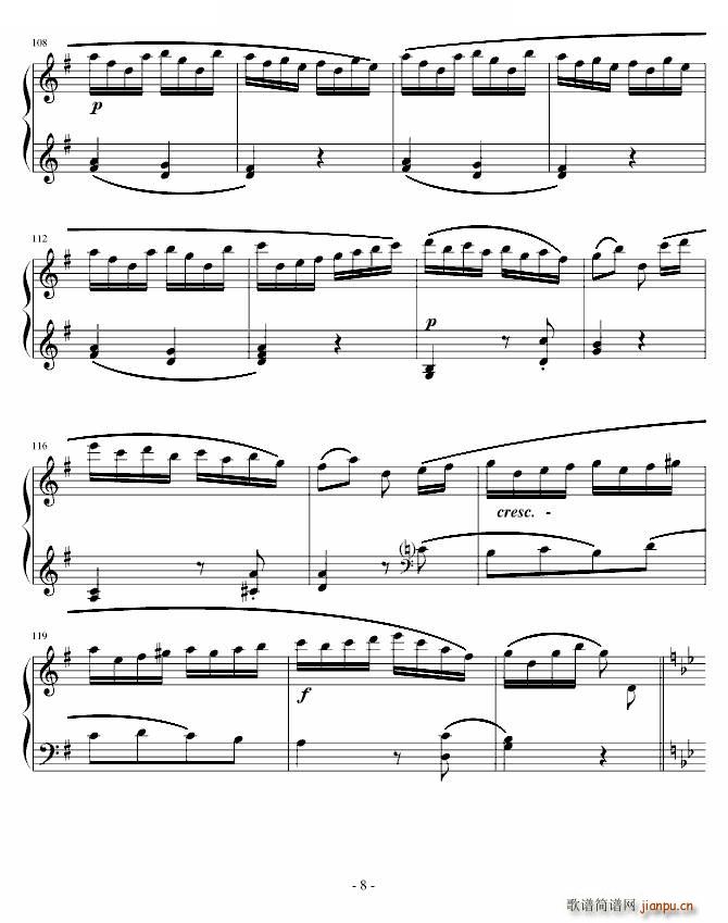 吉普赛回旋曲_海顿8