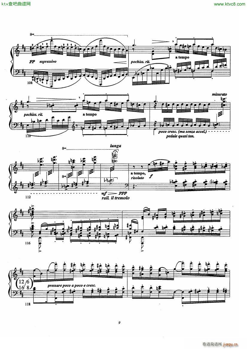 Etude No 3 La Campanella D après Paganini Liszt9