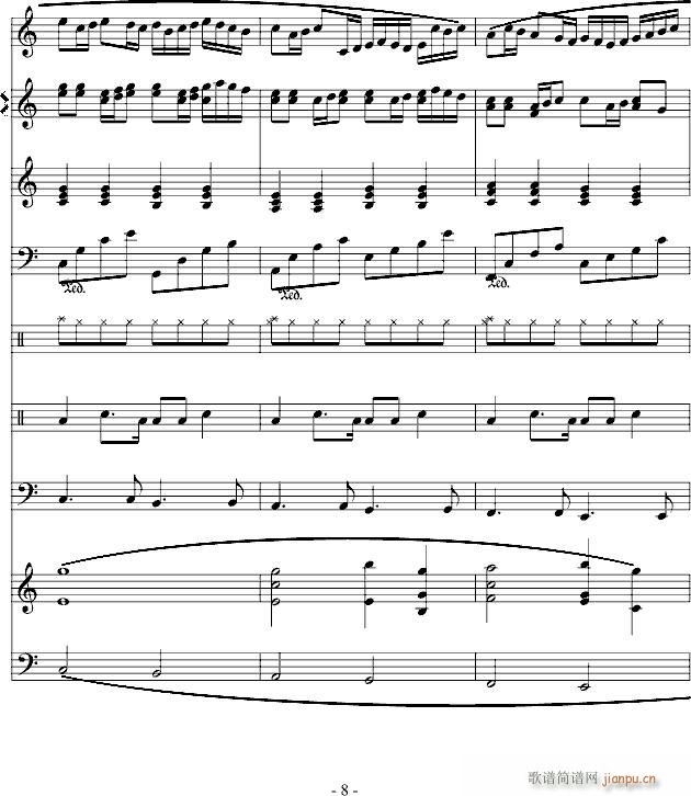 泪的卡农_帕赫贝尔-Pachelbel8