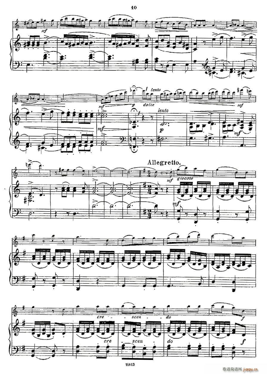 Opern-Transcriptionen.Op.45-1（长笛+钢琴伴奏）10