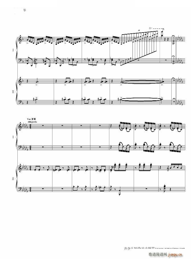 帕格尼尼主题狂想曲（11 18变奏）_拉赫马尼若夫15