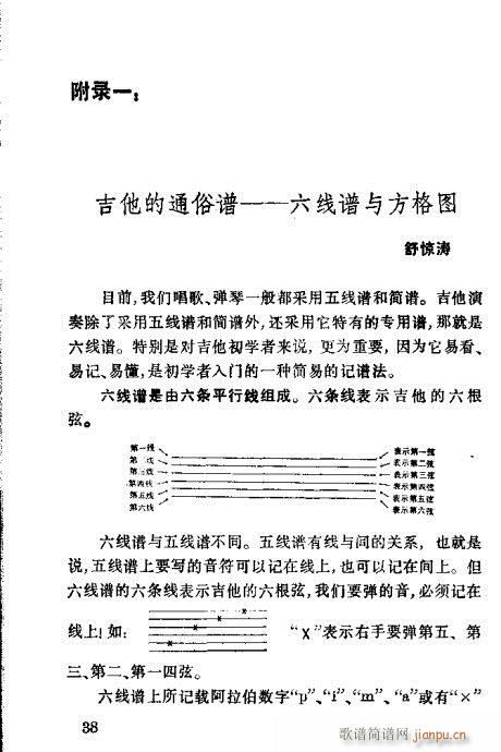 吉他识谱速成21-4018