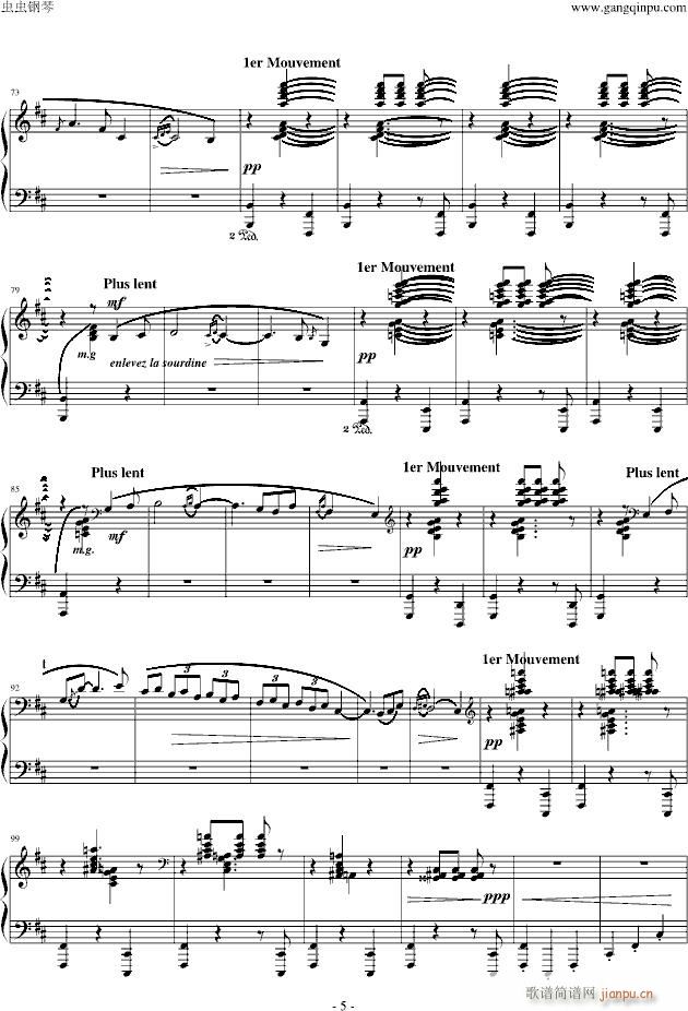 丑角的晨歌(组曲第4首)_拉威尔-Ravel5