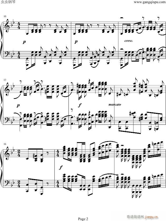 Rachmaninoff G小调前奏曲.op.23 No.5_拉赫马尼若夫2