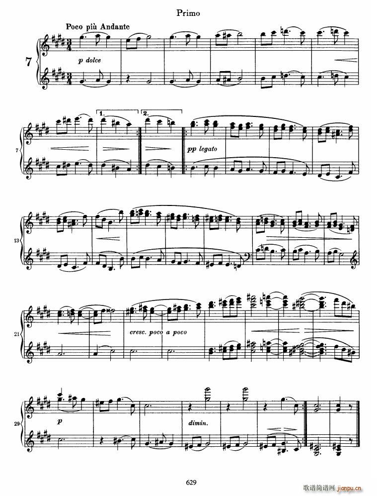 Brahms op 39 Waltzes11