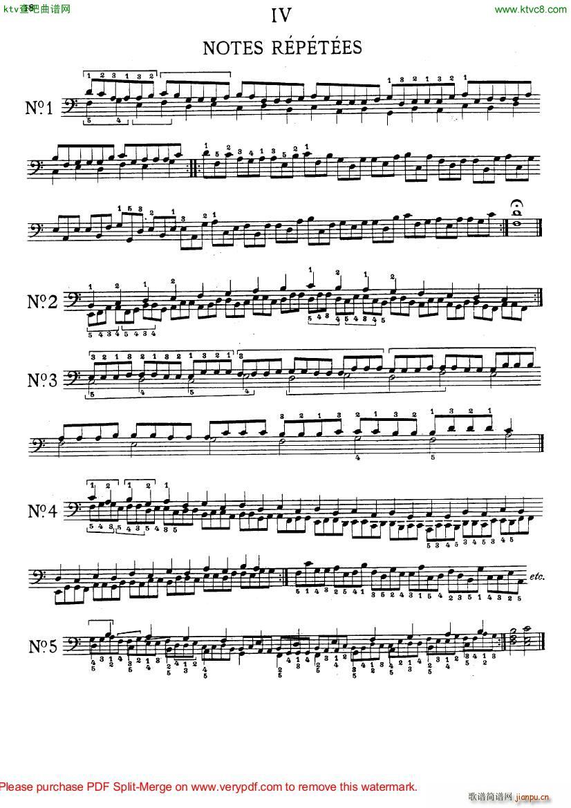 Blanchet Op 41 64 Preludes 四21