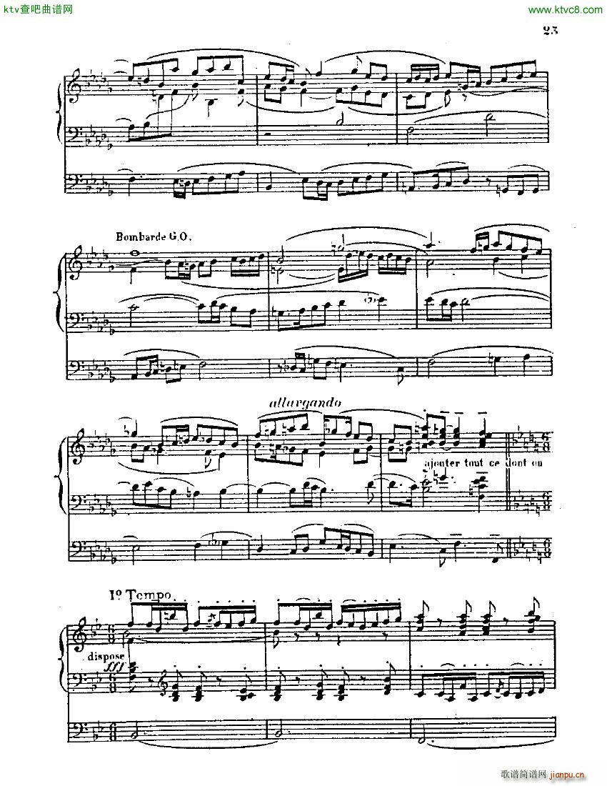 Blin Rene Symphonie mvt 1 solo organ23