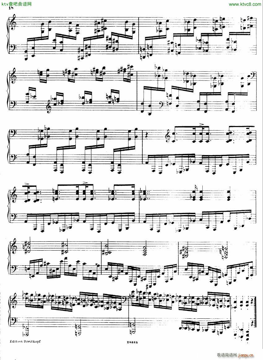 Busoni Etudes 118
