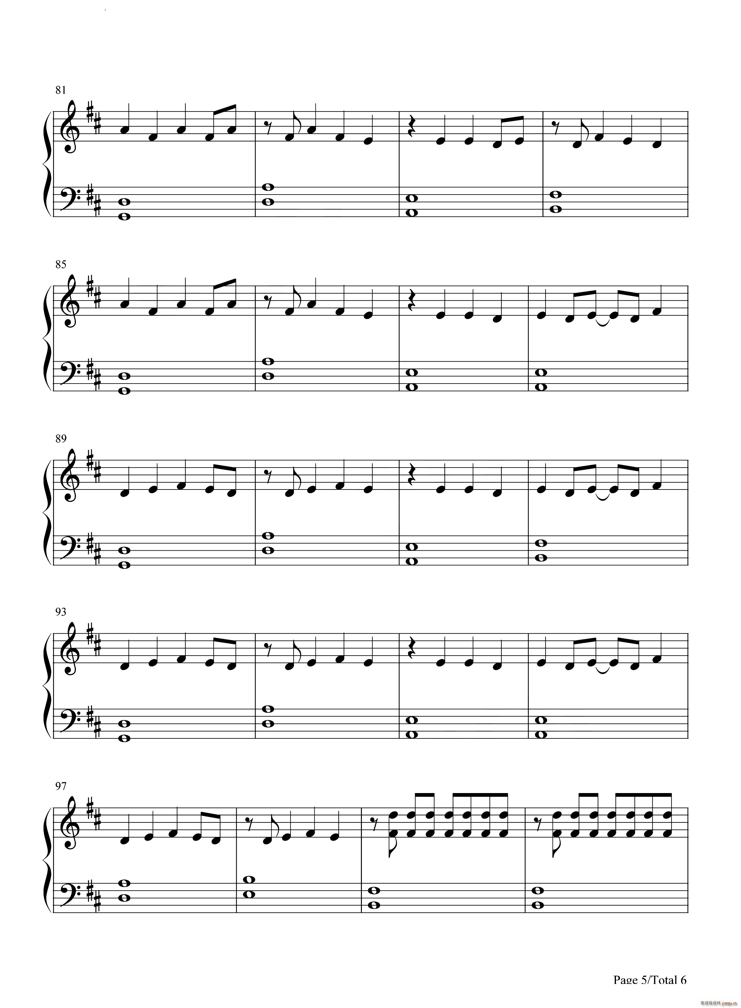 This Is Gospe简单钢琴版_Panic at the Disco6
