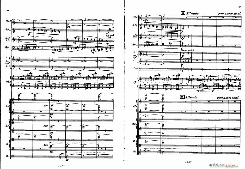 Bartok SZ 83 Piano Concerto No1 Full Score 二43
