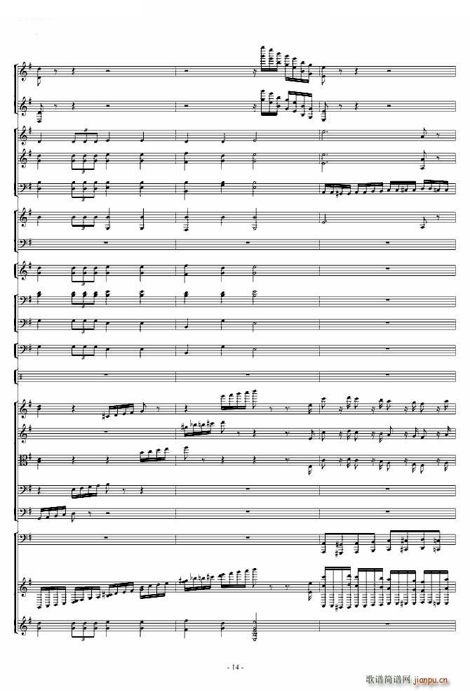 胡桃夹子组曲之《进行曲》_柴科夫斯基 PeterIlyichTchaikovsky14