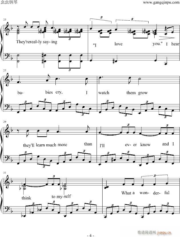 经典布鲁斯―What A Wonderful World_Louis Armstrong4