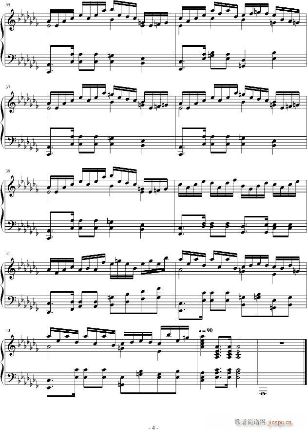 降a小调钢琴曲_eggming4