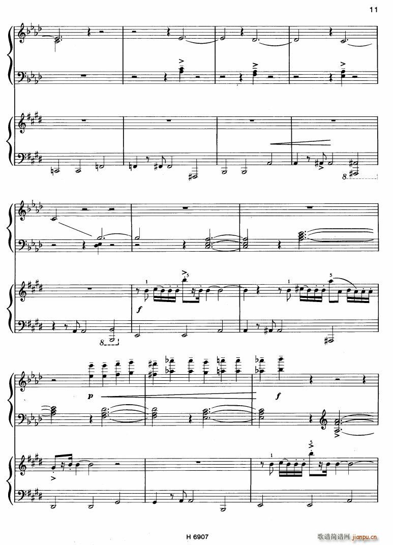 Barton Sonatina for 4 hands11