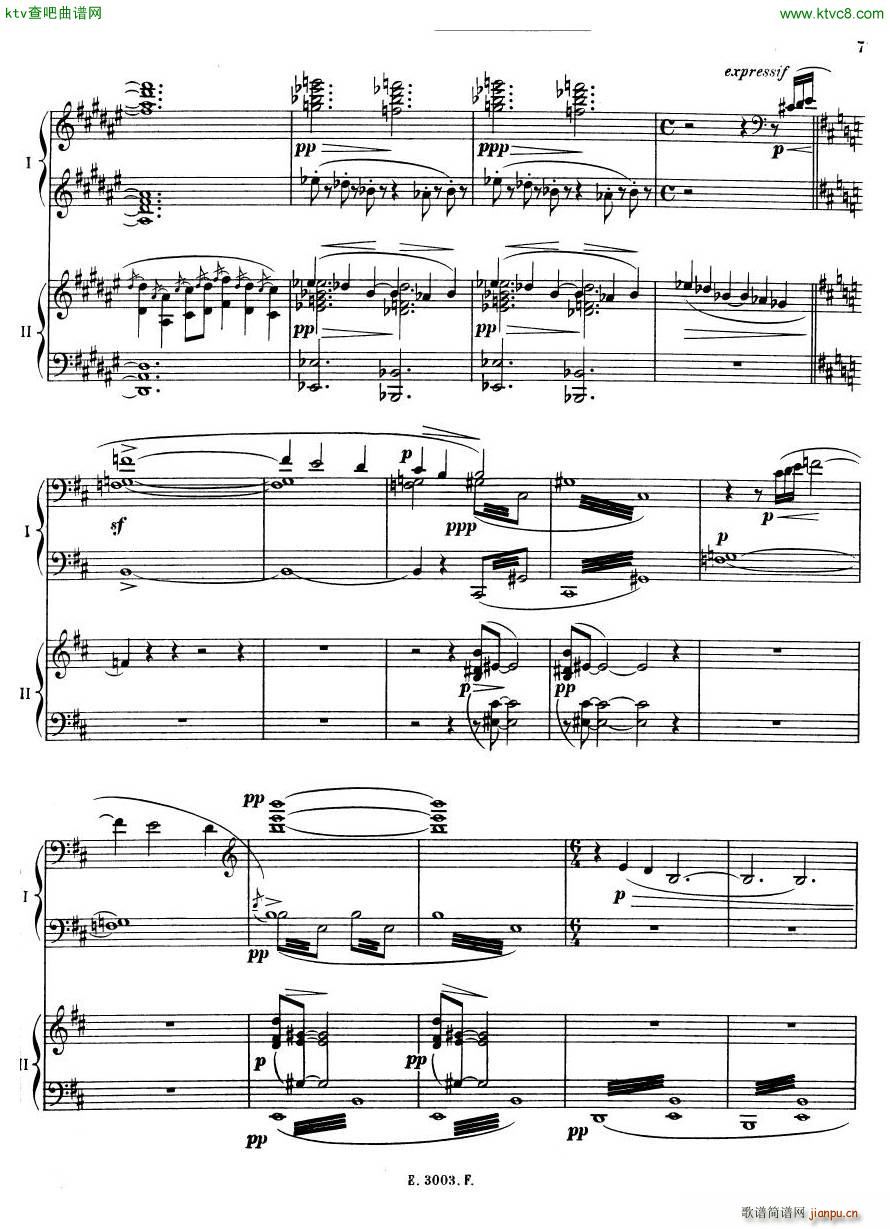 Debussy Ravel 3 Nocturnes 2pno7