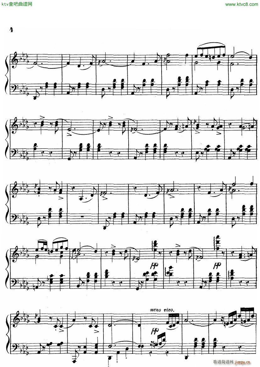Hofmann Valse in Ab4