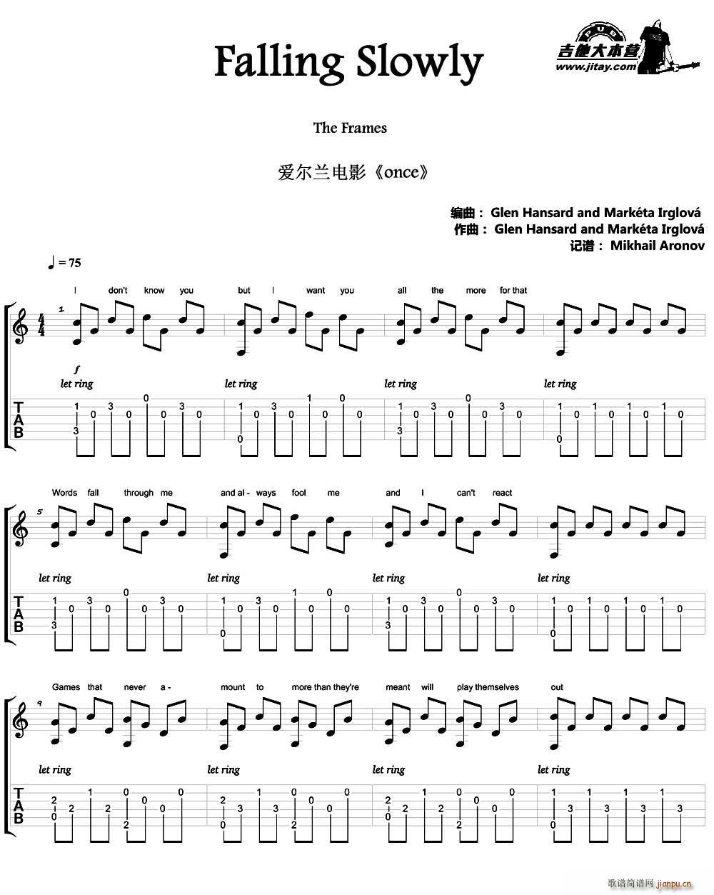 Falling Slowly1