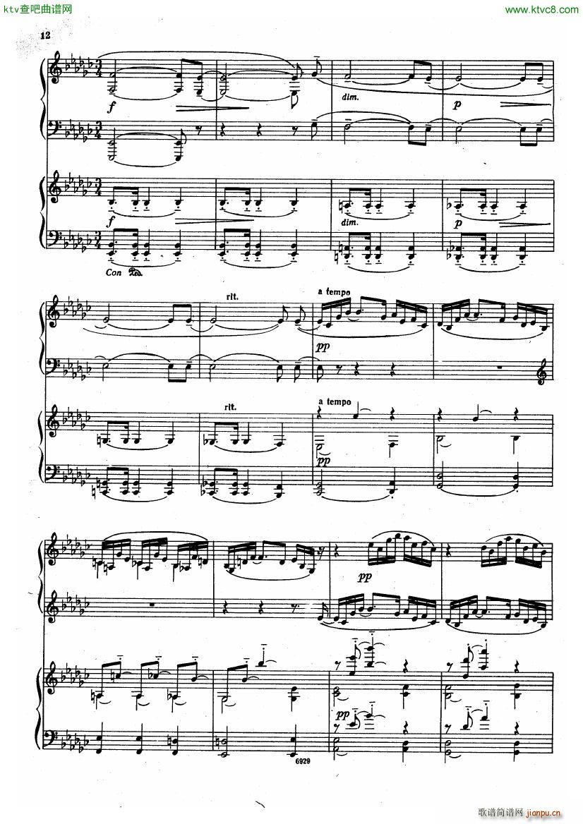 Guastavino Romance For 2 Pianos21