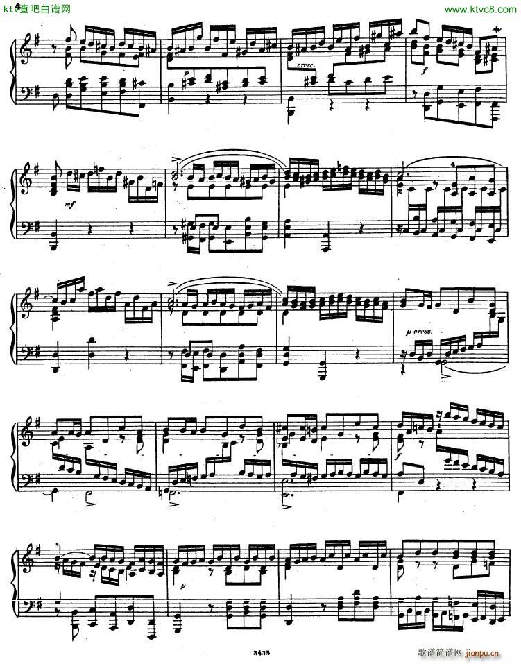 Bach D Albert Prelude and fugue in g major4
