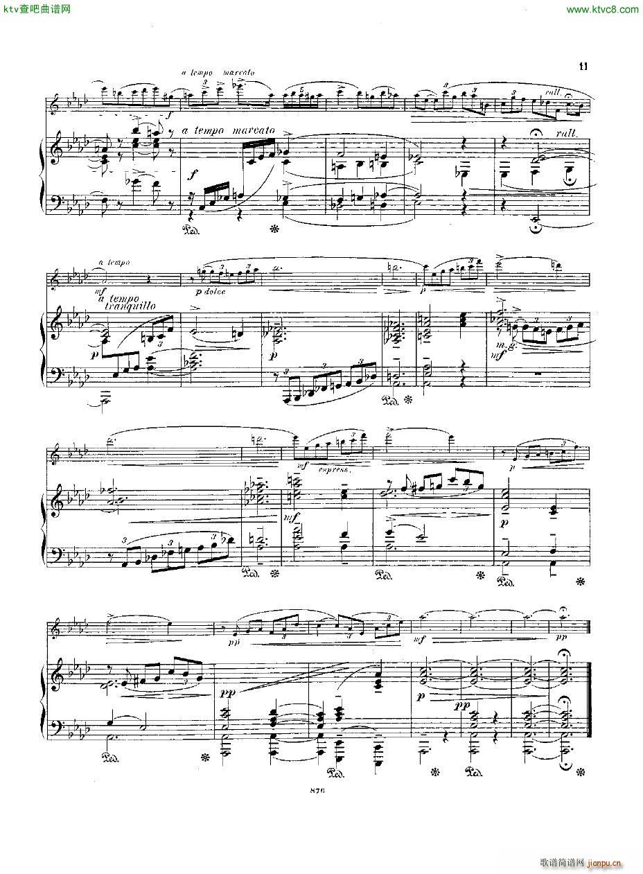 Andersen op 54 Deuxieme Impromptu fl pno10