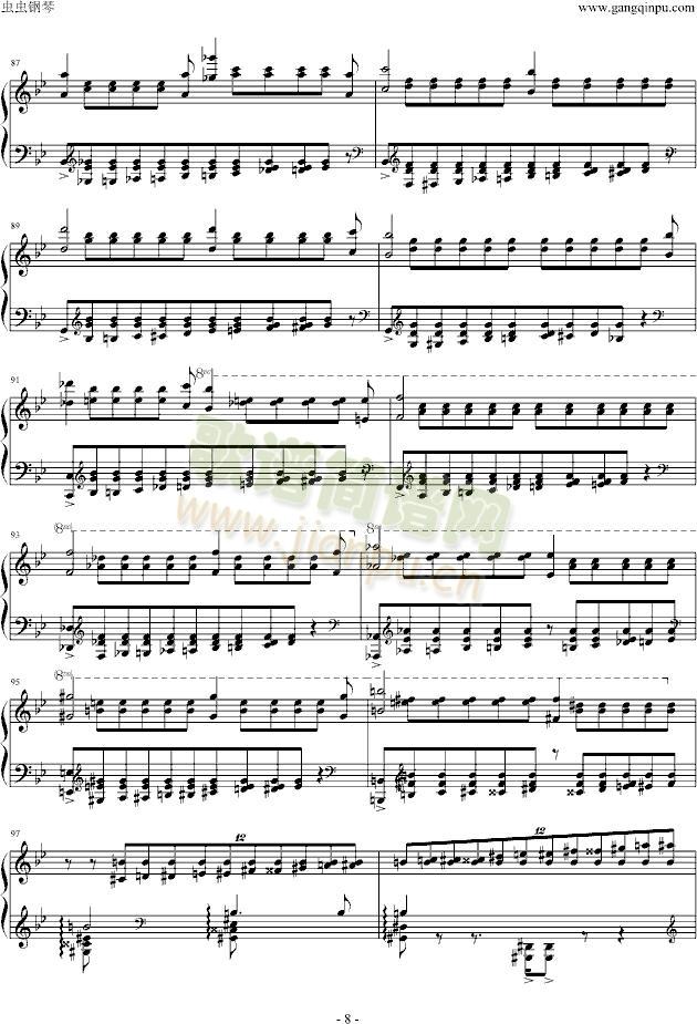 超技练习曲第4首Mazeppa8