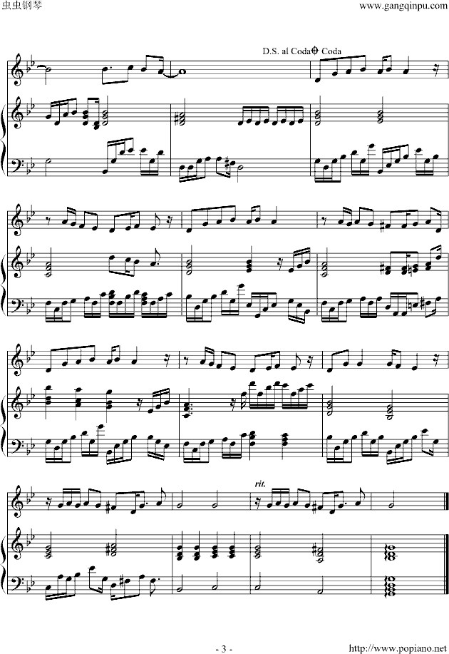 burning-钢琴谱(钢琴曲)-Maria Arredondo3