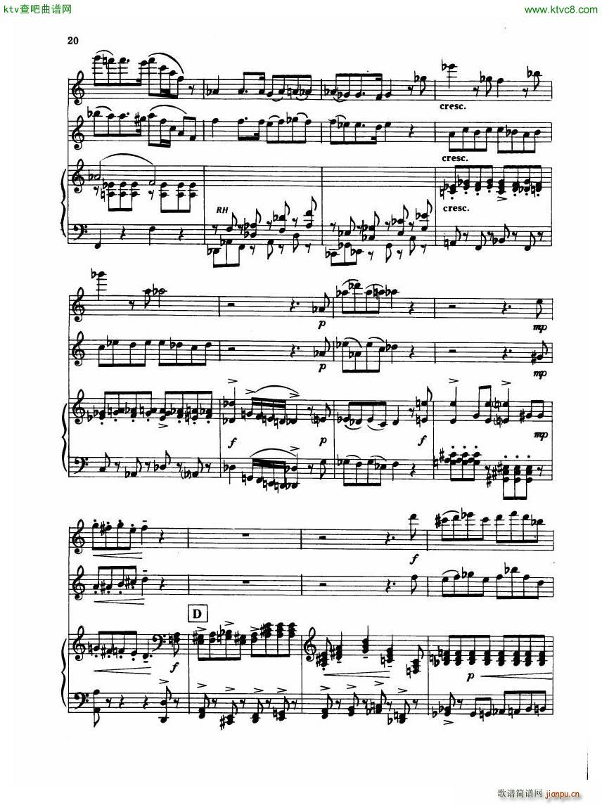 Madeleine Dring Trio For Flute Oboe And Piano30