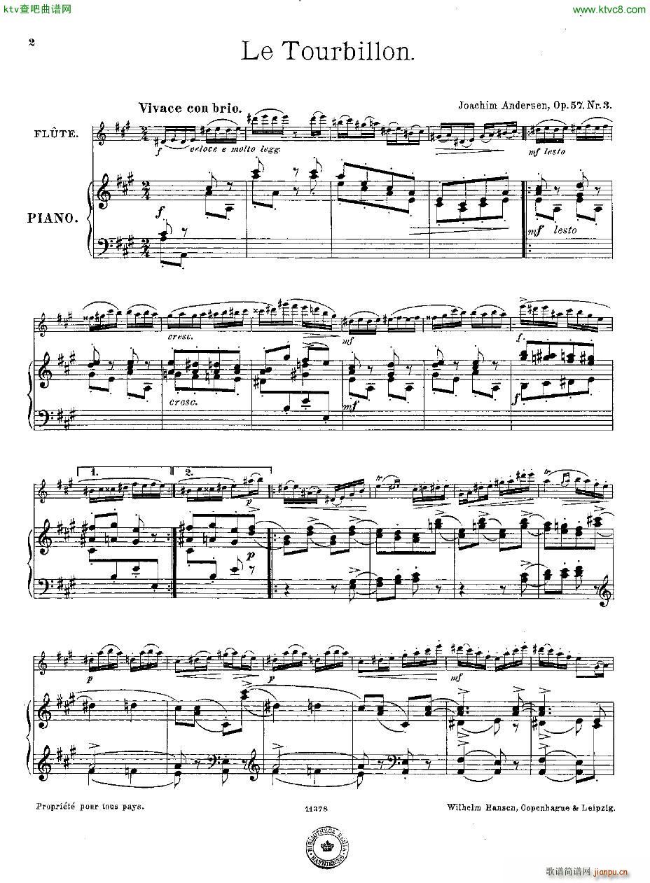 Andersen op 57 Trois Morceaux fl pno20