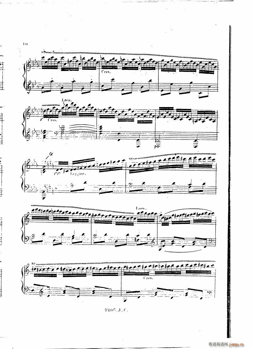 Czerny Variations brillantes9
