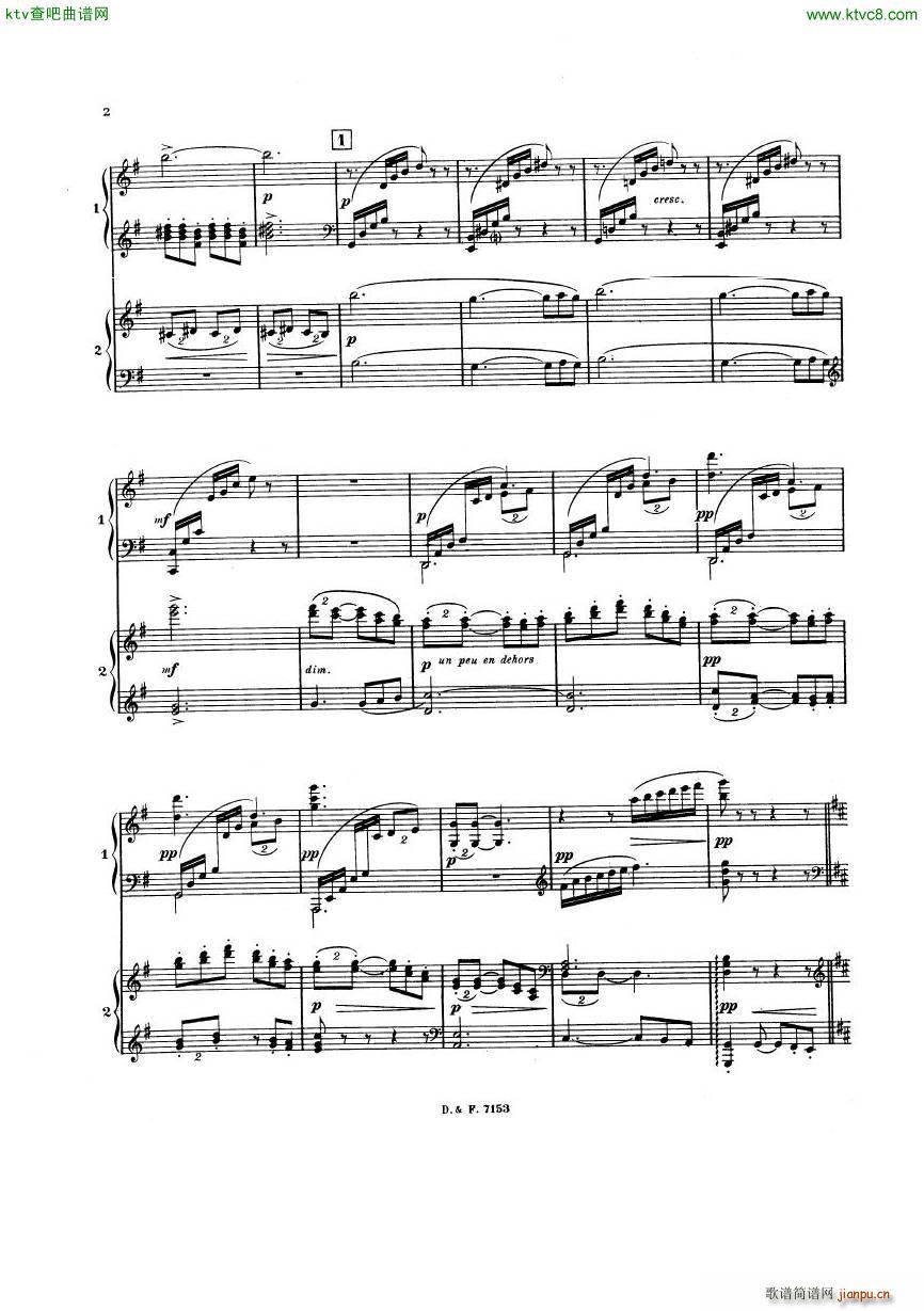 busser debussy Petite Suite 2P2