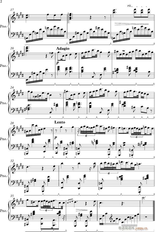 Z15 升C小调夜曲 Nocturne in C Minor_漆政2