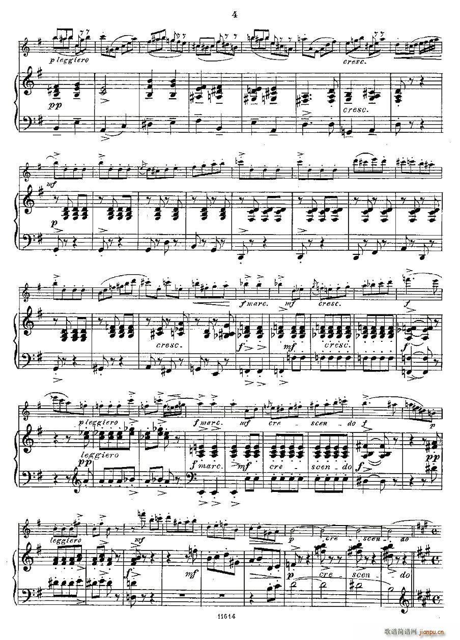 Opern-Transcriptionen.Op.45-4（长笛+钢琴伴奏）2