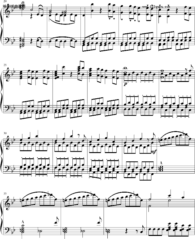 莫扎特第四十号交响曲（第一乐章）-莫扎特2