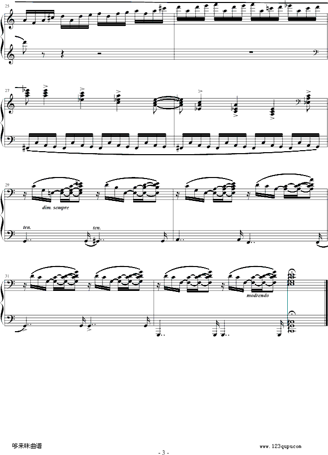 练习曲No.10-克拉莫3