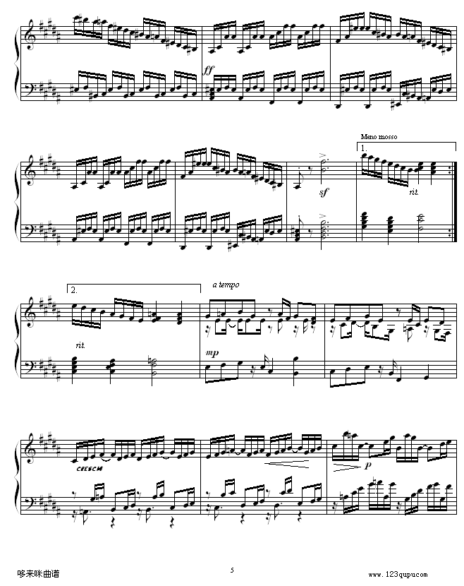 Etude in B Major -圣-Daniel L.Simpson5
