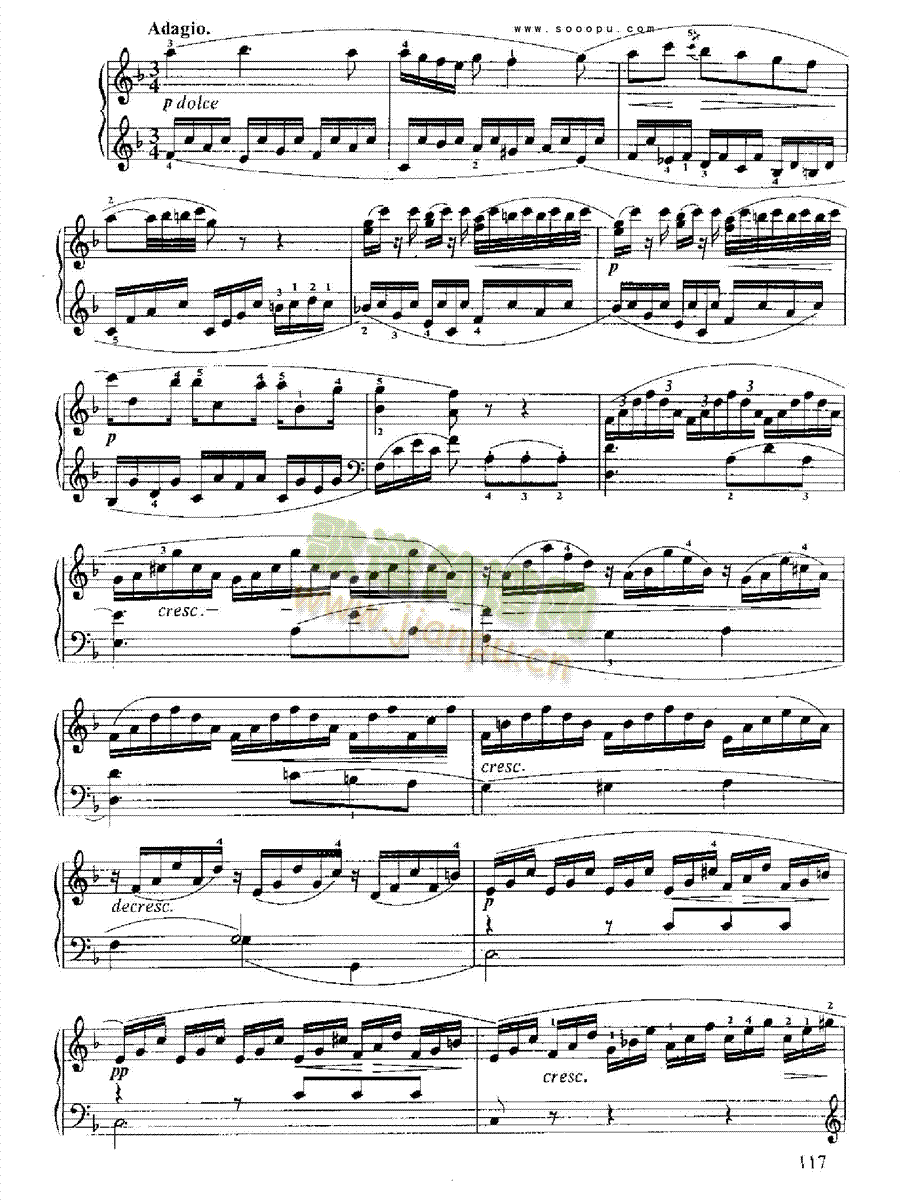小奏鸣曲(18.) 键盘类 钢琴4