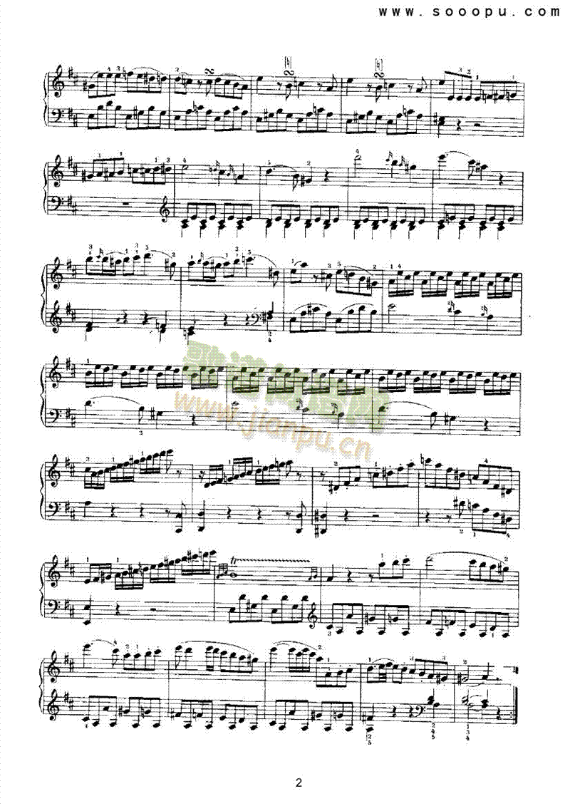 回旋曲 键盘类 钢琴2