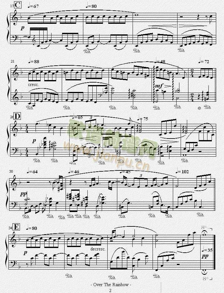 over the rainbow 跨越彩虹2