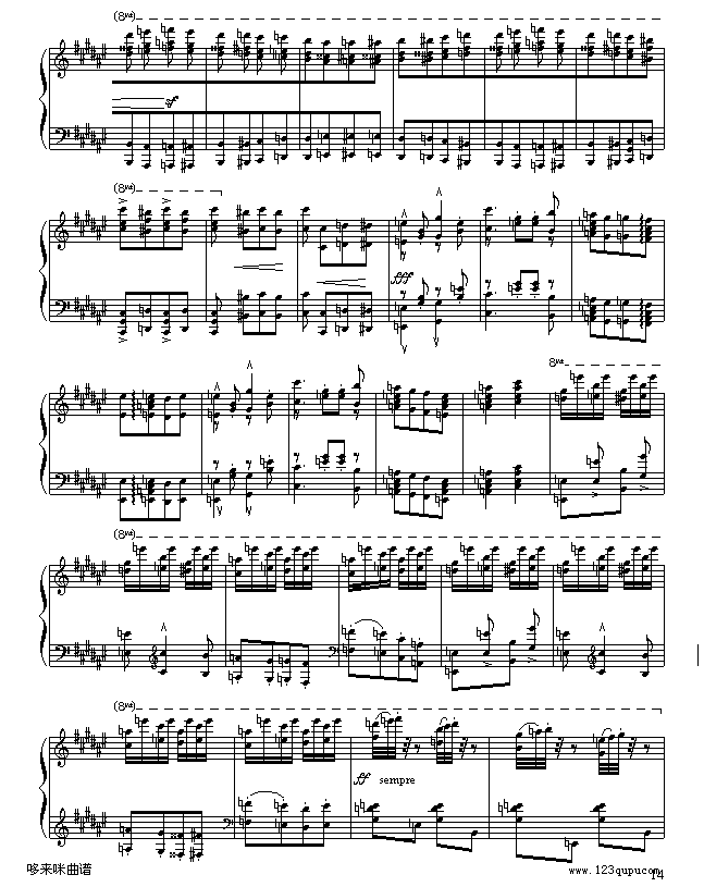 匈牙利狂想曲第二号-李斯特14