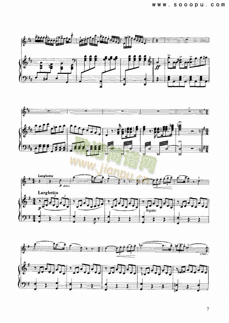主题与变奏随想曲第4首 弦乐类 小提琴7