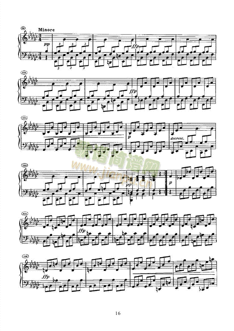 奏鸣曲(Opus7) 键盘类 钢琴16
